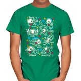 Sea Skeletons - Mens T-Shirts RIPT Apparel Small / Kelly