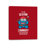 Season to be Hungry - Canvas Wraps Canvas Wraps RIPT Apparel 11x14 / Red