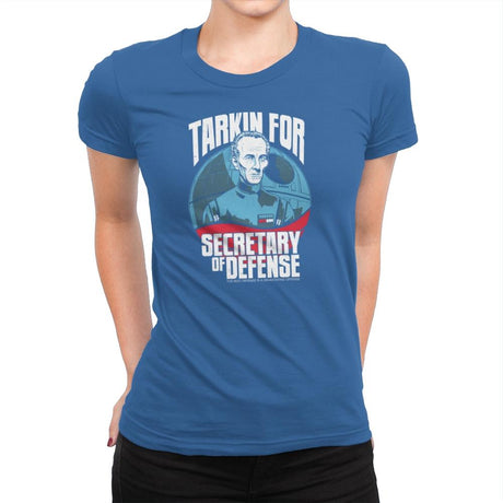 Secretary of Defense Exclusive - Womens Premium T-Shirts RIPT Apparel Small / Royal