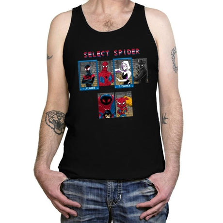 Select Spider - Tanktop Tanktop RIPT Apparel X-Small / Black