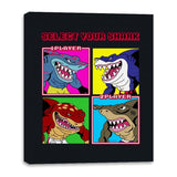 Select Your Shark - Canvas Wraps Canvas Wraps RIPT Apparel 16x20 / Black