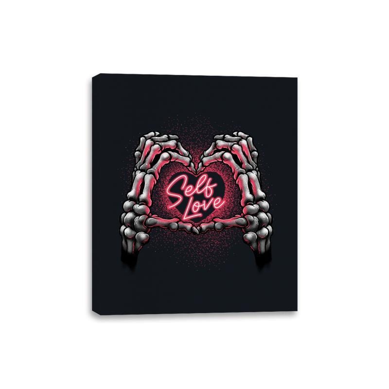 Self Love - Canvas Wraps Canvas Wraps RIPT Apparel 8x10 / Black