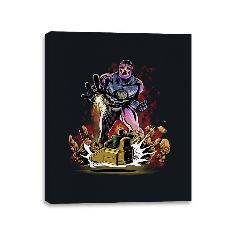 Sentinel, You Shall Not Pass - Canvas Wraps Canvas Wraps RIPT Apparel 11x14 / Black