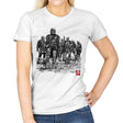 Seven Mandalorians Sumi-e - Best Seller - Womens T-Shirts RIPT Apparel Small / White