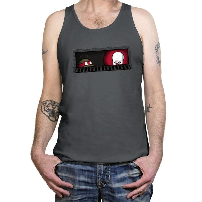 Sewermates! - Raffitees - Tanktop Tanktop RIPT Apparel X-Small / Asphalt