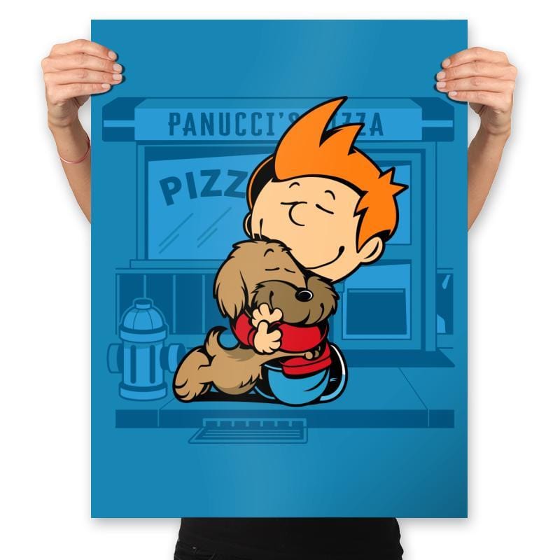 Seymour and Philip - Prints Posters RIPT Apparel 18x24 / Sapphire