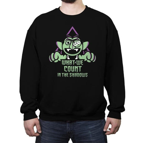 Shadow Count - Crew Neck Sweatshirt Crew Neck Sweatshirt RIPT Apparel Small / Black