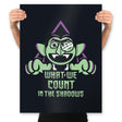 Shadow Count - Prints Posters RIPT Apparel 18x24 / Black