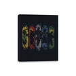 SHADOW FIGHTERS - Canvas Wraps Canvas Wraps RIPT Apparel 8x10 / Black