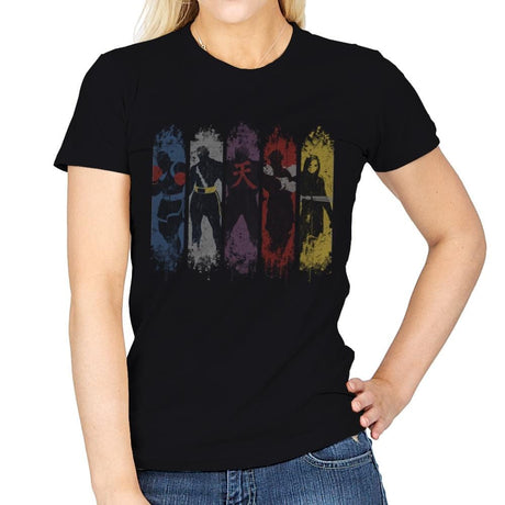 SHADOW FOES - Womens T-Shirts RIPT Apparel Small / Black