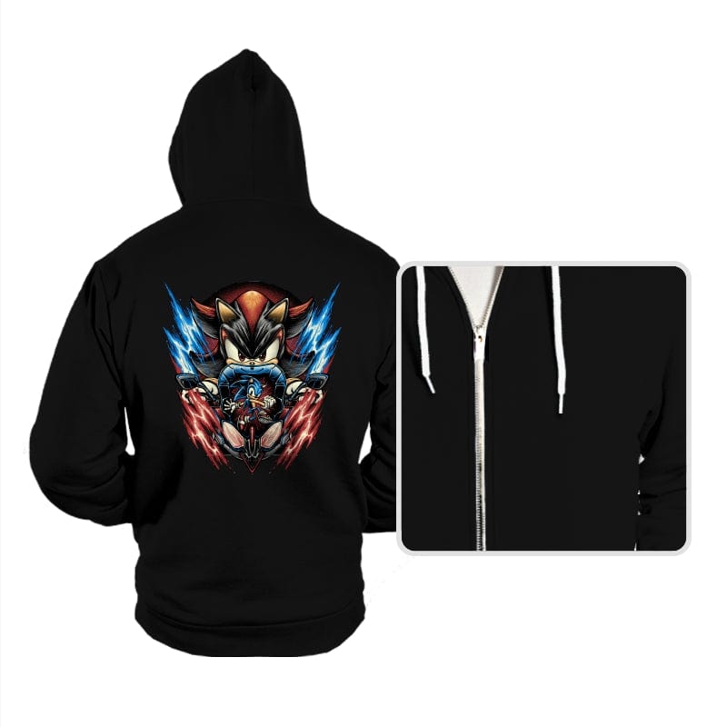 Shadow of Speed - Hoodies Hoodies RIPT Apparel Small / Black