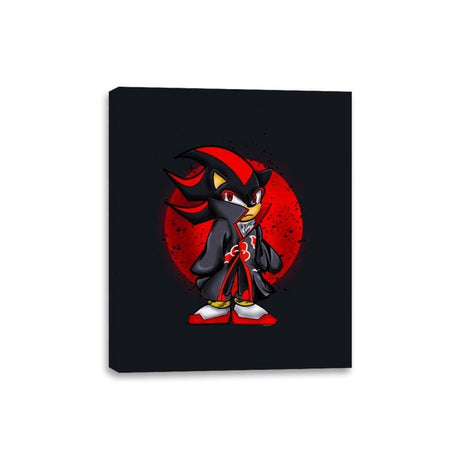 Shadow of the Akatsuki - Canvas Wraps Canvas Wraps RIPT Apparel 8x10 / Black