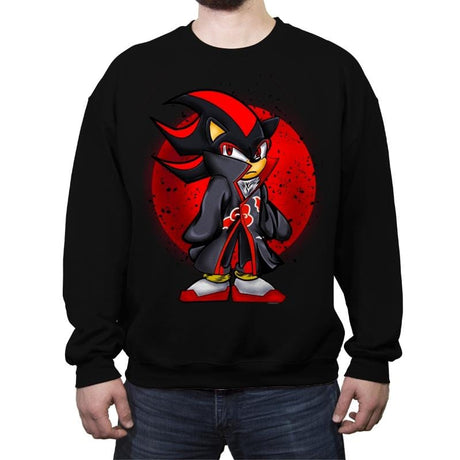 Shadow of the Akatsuki - Crew Neck Sweatshirt Crew Neck Sweatshirt RIPT Apparel Small / Black