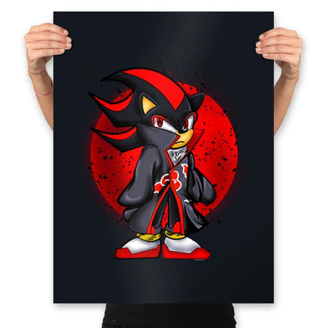 Shadow of the Akatsuki - Prints Posters RIPT Apparel 18x24 / Black