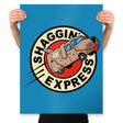 Shaggin Express - Prints Posters RIPT Apparel 18x24 / Sapphire