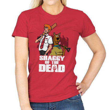 Shaggy of the Dead - Womens T-Shirts RIPT Apparel