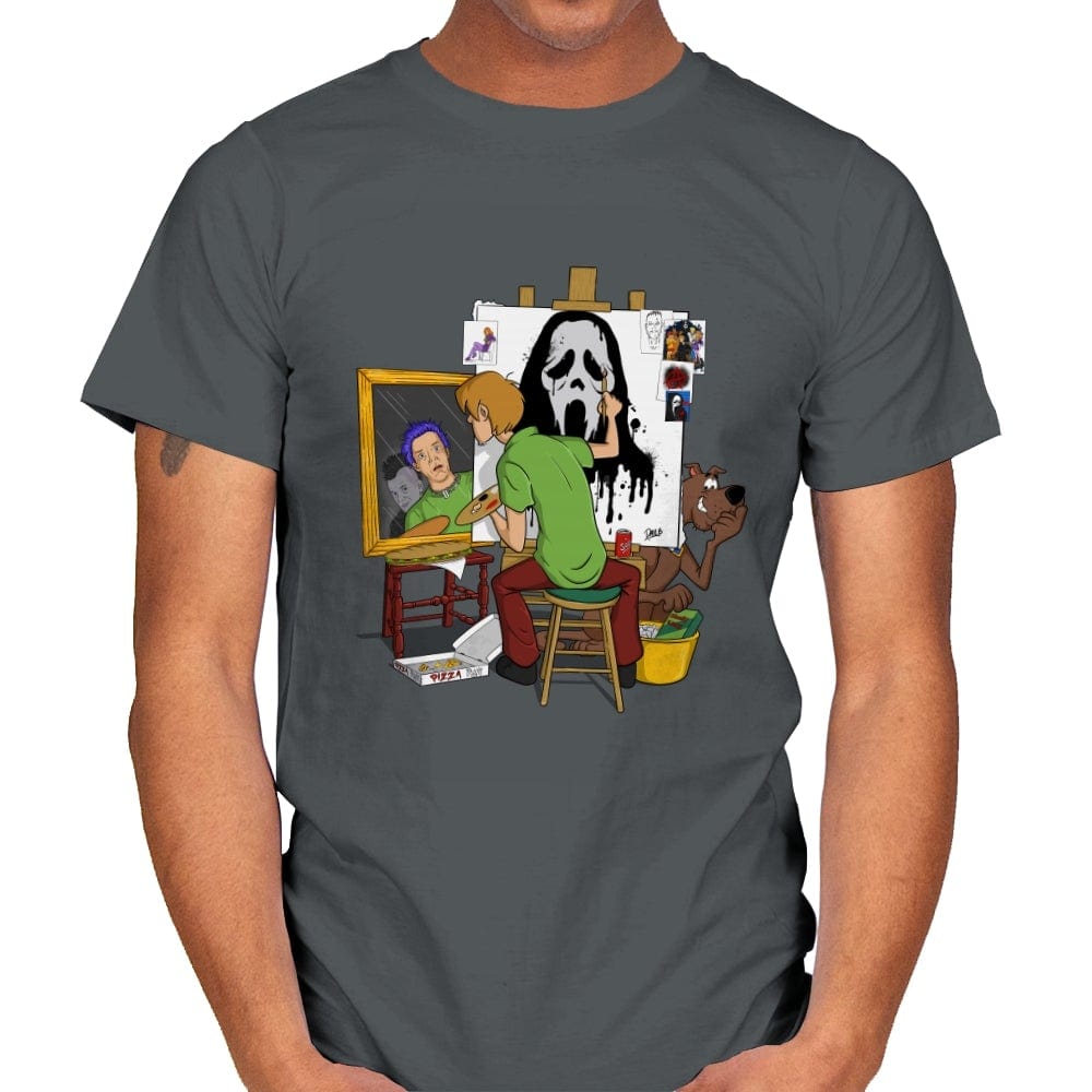 Shaggy the Killer Punk - Mens T-Shirts RIPT Apparel Small / Charcoal