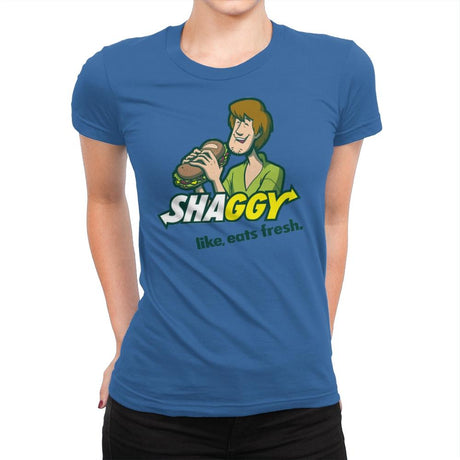 Shaggyway - Womens Premium T-Shirts RIPT Apparel Small / Royal