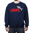 Shark Athletics - Crew Neck Sweatshirt Crew Neck Sweatshirt RIPT Apparel Small / Navy