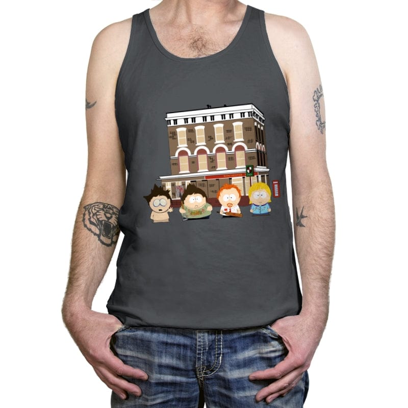 Shaun of the Park - Tanktop Tanktop RIPT Apparel X-Small / Asphalt