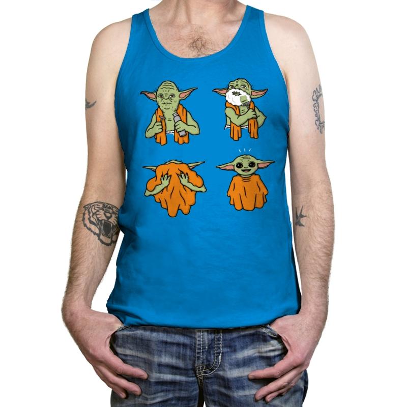 Shaving Meme! - Tanktop Tanktop RIPT Apparel X-Small / Teal