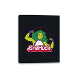 She Huck - Canvas Wraps Canvas Wraps RIPT Apparel 8x10 / Black