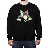 She-Man! - Crew Neck Sweatshirt Crew Neck Sweatshirt RIPT Apparel Small / Black