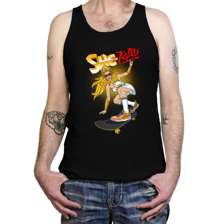 She Rad - Tanktop Tanktop RIPT Apparel X-Small / Black