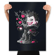 Shinigami Loves Apples - Prints Posters RIPT Apparel 18x24 / Black