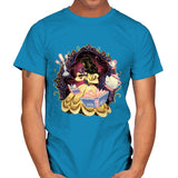 Shining Beauty - Mens T-Shirts RIPT Apparel Small / Sapphire