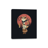 Shinobi Cat - Canvas Wraps Canvas Wraps RIPT Apparel 8x10 / Black