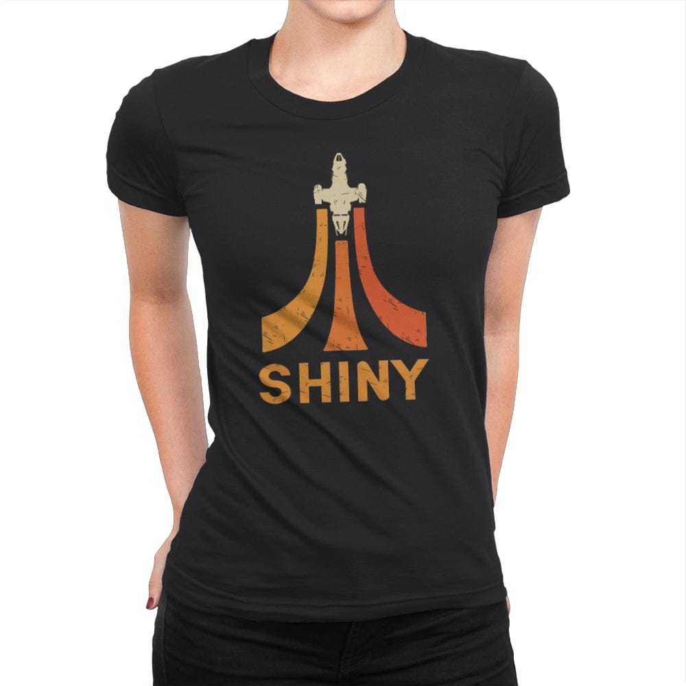 Shiny - Womens Premium T-Shirts RIPT Apparel Small / Black