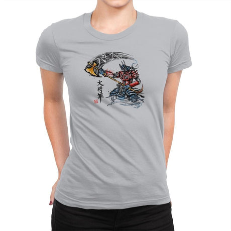 Shogun Prime Exclusive - Womens Premium T-Shirts RIPT Apparel Small / Heather Grey