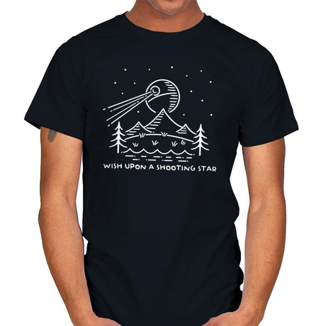 Shooting Star - Mens T-Shirts RIPT Apparel Small / Black