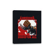 Shred 'em all - Canvas Wraps Canvas Wraps RIPT Apparel 8x10 / Black