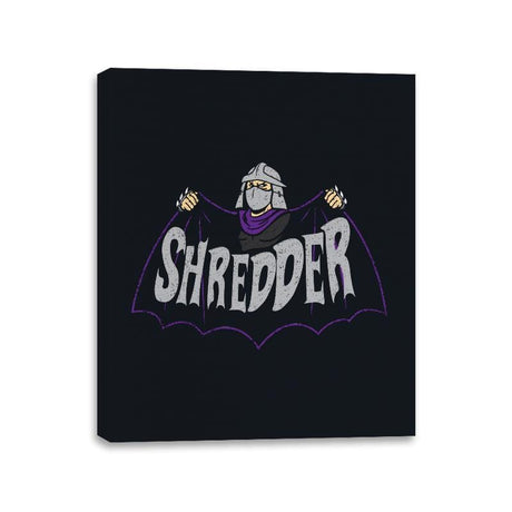 Shred-Man - Canvas Wraps Canvas Wraps RIPT Apparel 11x14 / Black