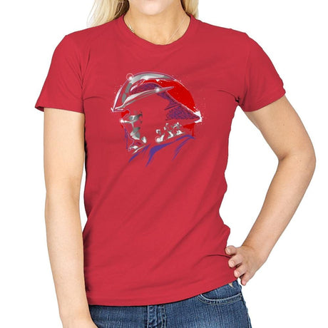 Shredded - Graffitees - Womens T-Shirts RIPT Apparel Small / Red