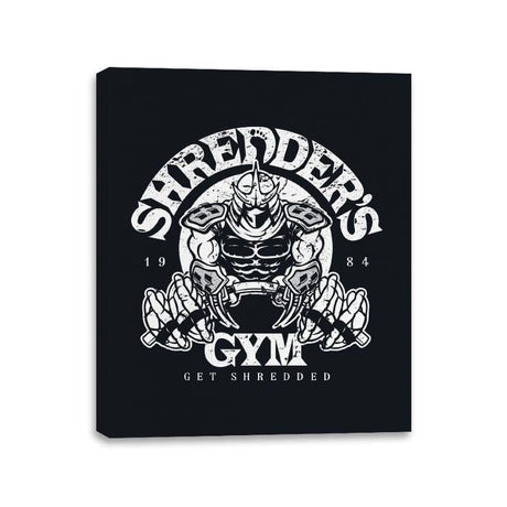 Shredder's Gym - Canvas Wraps Canvas Wraps RIPT Apparel 11x14 / Black