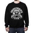 Shredder's Gym - Crew Neck Sweatshirt Crew Neck Sweatshirt RIPT Apparel Small / Black