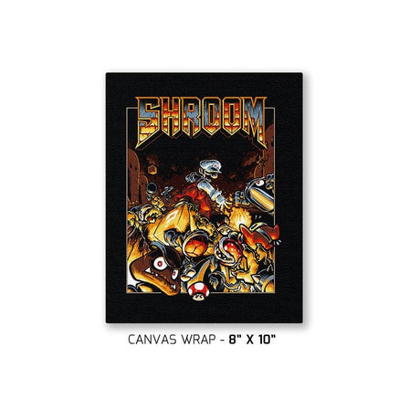 Shroom Exclusive - Canvas Wraps Canvas Wraps RIPT Apparel 8x10 inch