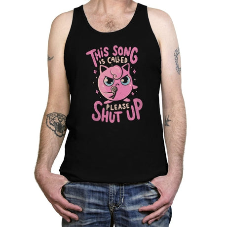 Shut Up Song - Tanktop Tanktop RIPT Apparel X-Small / Black