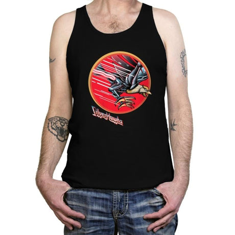 Silver Priest - Tanktop Tanktop RIPT Apparel X-Small / Black