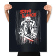 Sin Lake - Prints Posters RIPT Apparel 18x24 / Black