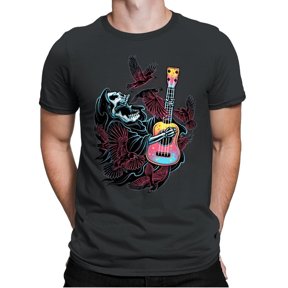 Sing For The Crows - Mens Premium T-Shirts RIPT Apparel Small / Heavy Metal