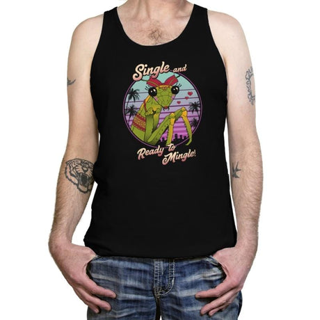 Single Mantis - Tanktop Tanktop RIPT Apparel X-Small / Black