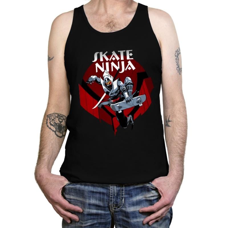 Skate Ninja - Tanktop Tanktop RIPT Apparel X-Small / Black