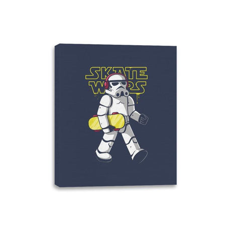 Skate Wars - Canvas Wraps Canvas Wraps RIPT Apparel 8x10 / Navy