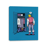 Skeleton in the Closet - Canvas Wraps Canvas Wraps RIPT Apparel 11x14 / Sapphire