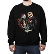 Skeleton Love - Crew Neck Sweatshirt Crew Neck Sweatshirt RIPT Apparel Small / Black