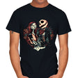 Skeleton Love - Mens T-Shirts RIPT Apparel Small / Black